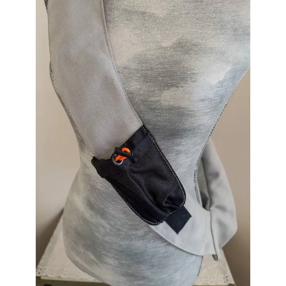 Vintage NIKE Y2K Sling Bag Crossbody RARE Beige Orange - Picture 6 of 10